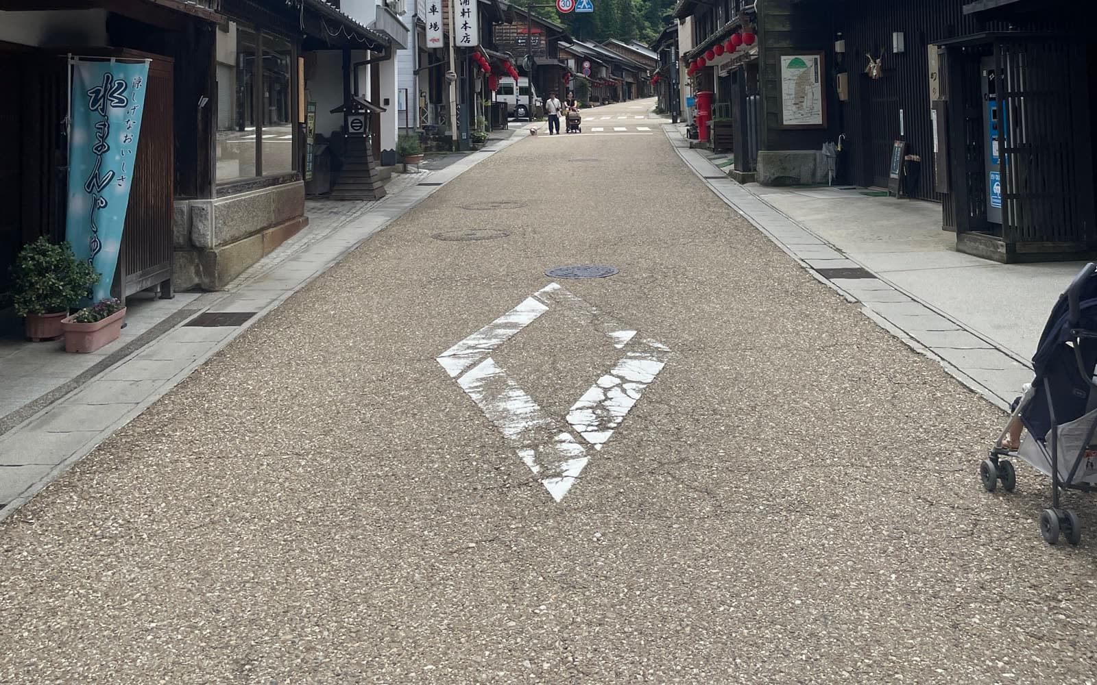 岩村の町並みと岩村醸造本店